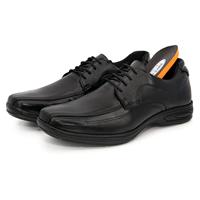 Imagem da promoção Sapato social cadarço BR2 FOOTEAR confort gel couro preto