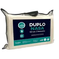 Travesseiro Nasa Poliuretano 45x65 cm Duoflex Duplo Nasa 2 Peças em oferta na ShopTime