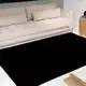 Tapete Liso para Sala e Quarto Soft Peludo Casa Dona 100x150cm Preto em oferta