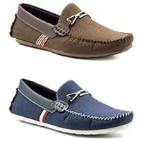 Kit 2 Sapato Mocassim Casual Masculino Dock Sider Drive em oferta na Amazon