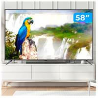 Imagem da promoção Smart TV 4K HQLED 58” JVC LT-58MB708 Android - Wi-Fi Bluetooth HDR 4 HDMI 3 USB