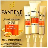 Imagem da promoção Ampola Pantene Força e Reconstrução 3 Unidades x 15 ml