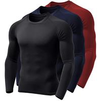 Imagem da promoção Kit 3 Camisa Térmica BOYOU Blusa Esquenta Proteção UV 50 Fps Compressão