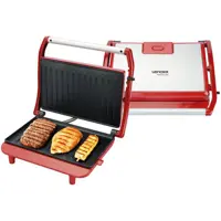 Grill Lenoxx Panini Retangular 850W - Antiaderente em oferta na Magazine Luiza