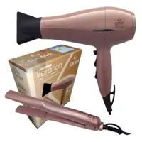 Kit Secador e Chapinha GAMA - Keration Ceramic Íon em oferta na Magazine Luiza