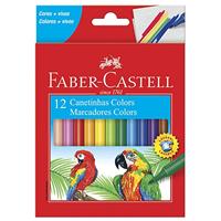 Imagem da promoção Canetinha Hidrográfica, Faber-Castell, 15.0112CZF, 12 Cores