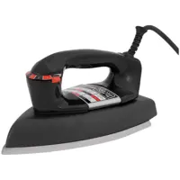 Ferro de Passar Roupa a Seco Black + Decker - VFA ECO Preto e Grafite em oferta na Magazine Luiza