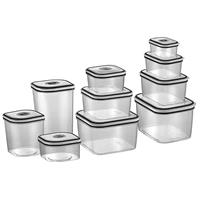 Imagem da promoção Kit Potes de Plástico Hermético, 10 unidades, Electrolux