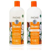 Imagem da promoção Inoar Kit Shampoo e Condicionador Coconut com Óleo de Coco,2x1L