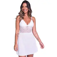 Camisola Vekyo Feminina Renda sem Bojo Joana em oferta na Amazon