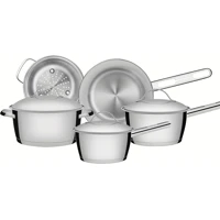 Imagem da oferta Jogo de Panelas Tramontina com Fundo Triplo - 5 Peças Inox