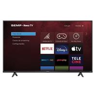 Imagem da promoção Smart TV Semp Roku Led 50 Rk8500 4k UHD HDR Wifi Dual Band, 4 Hdmi, 1 Usb, Com Controle Por Aplicat