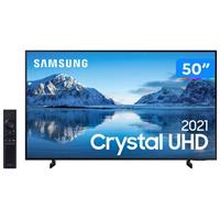 Imagem da promoção Smart TV 50” Crystal 4K Samsung 50AU8000 - Wi-Fi Bluetooth HDR Alexa Built in 3 HDMI 2 USB