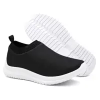 Tênis Meia Feminino Liso Leve Confortável Casual - Valentina K em oferta na Magazine Luiza