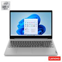 Imagem da promoção Notebook Lenovo Intel® Core™ i5-10210U, 8GB, 256GB SSD 15,6" IdeaPad 3i - 82BS000GBR