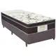 Cama Box Solteiro (Box + Colchão) Gazin - Mola Ensacada 63cm de Altura Esmeralda em oferta