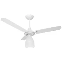 Ventilador de Teto Loren Sid Branco 3 Pás - 3 Velocidades Diplo Lumi M3 em oferta na Magazine Luiza