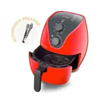 Fritadeira Elétrica Air Fryer 4L 1500W com Grade Multilaser CE083 em oferta na Magazine Luiza