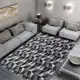 Tapete Sala Quarto Antiderrapante Geométrico Cotex em oferta