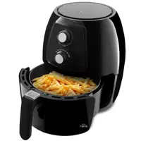 Fritadeira Elétrica Sem Óleo Air Fry Fama FFR23PP 4L - Preta em oferta na Casas Bahia