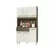 Cozinha Compacta Aramóveis Cleo 6 Portas - 1 Gaveta em oferta
