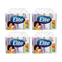 Kit Papel Higiênico Folha Dupla Elite Ultra - 4 Pacotes com 16 Unidades Cada em oferta na Magazine Luiza