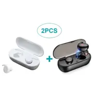 2PCS Fone de ouvido bluetooth Y30 em oferta na Sou Barato