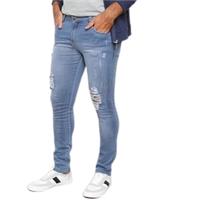 Imagem da promoção Calça Jeans Ecxo Skinny Rasgada Masculina