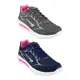 Kit 2 Tênis Jogger Zeus Feminino Conforto Moderno Caminhada em oferta