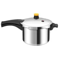 Panela de Pressão 7,6L Rochedo Turbo Top com Fechamento Externo em Alumínio Polido e Tecnologia Turb em oferta na Casas Bahia