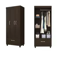 Guarda-roupa Solteiro 3 Portas - 1 Gaveta Demóbile Prince em oferta na Magazine Luiza