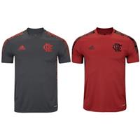 Imagem da promoção Camisa do Flamengo adidas Treino 2021 - Masculina (Só P e M)