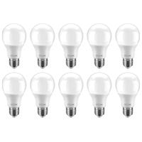 Imagem da promoção Kit Lâmpadas LED 10 Unidades Branca E27 9W - 6500K Elgin Bulbo A60