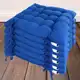 Kit com 6 almofada futon assento para cadeira - azul - Casa Ambiente em oferta
