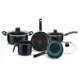 Conjunto De Panela Rochedo Smart Preto - 5 Peças em oferta