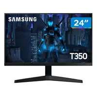 Imagem da promoção Monitor Full HD Samsung T350 LF24T350FHLMZD - 24” IPS LED HDMI VGA FreeSync