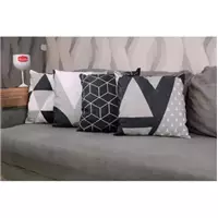 Imagem da promoção Kit 4 Almofadas Cheia Para Sala Quarto Decorativa 35x35cm - NOVA ALIANCA