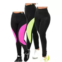 Imagem da promoção Kit 3 Legging Calça Roupa Academia Feminina Fitneses - FLC MODAS