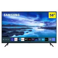Smart TV Samsung UHD Processador Crystal 4K 58AU7700 Tela sem limites Visual Livre de Cabos 58" em oferta na Compra Certa