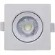 Kit 10 Spot Led 7w Quadrado Direcionável Bivolt B. Frio/B. quente em oferta