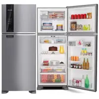 Geladeira/Refrigerador Brastemp Frost Free Duplex - 462L BRM55BK em oferta na Magazine Luiza