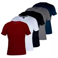 Imagem da promoção Kit 5 Camiseta Básica Masculina Original Ducam Premium