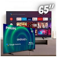 Imagem da promoção Smart TV 65" UHD 4K Philips 65PUG7406, Android TV, HDR10+, Dolby Vision, Dolby Atmos, Design Borderl