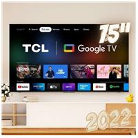 Imagem da promoção Smart TV 75” 4K LED TCL 75P735 VA 60Hz Hands - Free Wi-Fi Bluetooth HDR Alexa Google Assistente