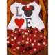 Kit 5 Baby Dool Pijama Feminino Verão de dormir short Ddool Personagens estampado Alcinha - em oferta