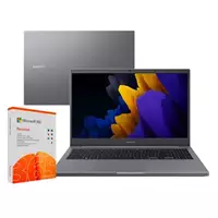 Imagem da promoção Notebook Samsung Book Intel Core I7 1165G7 8GB 256 GB SSD Tela 15,6" Full HD LED + Microsoft Office