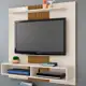 Painel Para Tv Até 43 Polegadas 2075550 Gama Off White/ripado - Bechara Móveis em oferta
