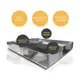 Bandeja Espelhada De Mesa Para Sala Jantar Bebidas Bar 30x40 - REI DOS VIDROS em oferta