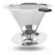 Filtro De Café Coador Inox 103 Grande Reutilizável Pour Over - ACP VARIEDADES em oferta