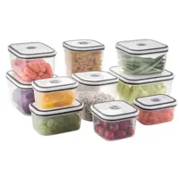 Conjunto de 10 Potes Herméticos de Plástico Electrolux em oferta na Mercado Livre